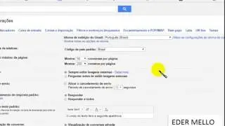 Configurar Gmail - foto e assinatura
