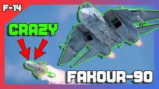 FAKOUR-90 WANTS ALL THE SMOKE | F-14 IRIAF | War Thunder
