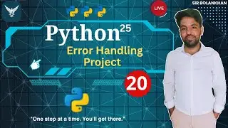 Project Error Handling in Python ⚠️ | Finally, Else & Custom Exceptions Explained