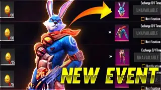 FREE FIRE NEW EVENT || BUNNY ALL BUNDLES BACK || EGG HUNTER EVENTS