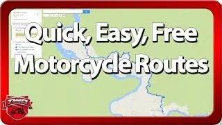 Make Quick Easy Free Motorcycle Routes