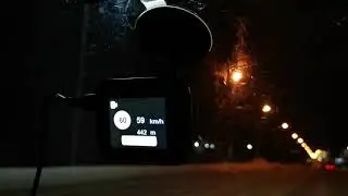 Mio MiVue C531 - работа GPS информера (камера на 60)
