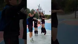 Тренировок много не бывает #basketball #streetball