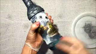 DIY Бутылка "Противотанковая" для мужчины в подарок своими руками