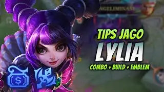 CARA MAIN LYLIA BUFF UNLIMITED SKILL 2 ! BUILD & EMBLEM LYLIA TERSAKIT 2023 ! | LYLIA GAMEPLAY