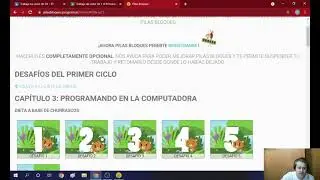 PilasBloques - Programación Primer Ciclo EP