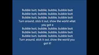 bubble butt lyrics-major lazer ft tyga bruno mars ft 2 chainz