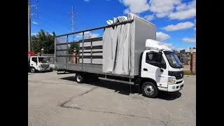 Foton 1089 полная штора 55 кубов на 20 европаллет