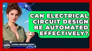 Can Electrical Circuit Design Be Automated Effectively? | Electrical Engineering Essentials News