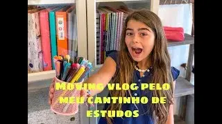 MOVING VLOG PELO MEU CANTINHO DE ESTUDOS | REGRESSO ÀS AULAS E MATERIAL ESCOLAR EP.2 2019