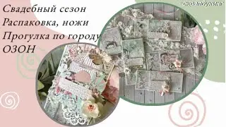 Много свадебных 💌 Распаковка 📦 ОЗОН 🛒 Принтер 🖨 #скрапбукинг