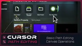 Camtasia 2022 Cursor Path Canvas Operations