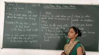 Class-1st / English Language Chapter-7 ( Is , Am , Are , Has , Have )