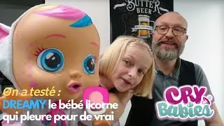 Test et avis : poupon Cry Babies Dreamy Licorne qui pleure pour de vrai !