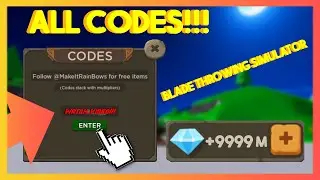 *CODES* ALL CODES BLADE THROWING SIMULATOR (ROBLOX)