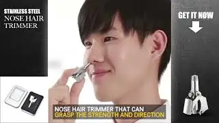 Manual Nose Trimmer/সহজে নাকের লোম পরিষ্কার করুন