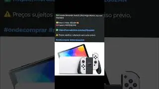 🇧🇷Console Nintendo Switch Oled 64gb Branco Joy-con Standard🤑