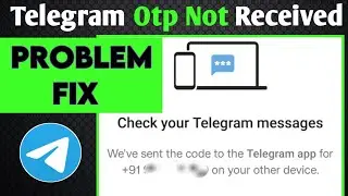 telegram otp problem | telegram otp not received | telegram otp nahi aa raha hai | telegram code iss