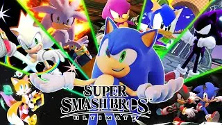 A New Sonic Fighting Game!? | Super Smash Bros Ultimate (Mods)