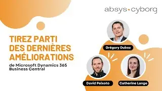 Conférence Web Nouveautés Microsoft Dynamics 365 Business Central du 05.12.24
