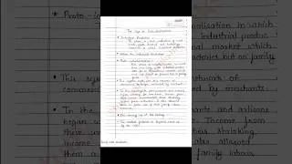 The age of industrialisation | Class 10 history handwritten notes | Ncert | Cbse | Bseb | #shorts