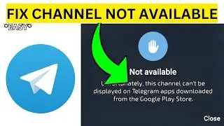 How To Fix Telegram Channel Cannot Be Displayed(EASY)