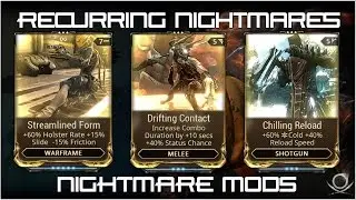 Modular (Warframe) Recurring Nightmares - 3 New Nightmare Mods!