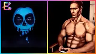 The Most Creative Makeup And Body Art Compilation | Makeup And Body Art On Another Level