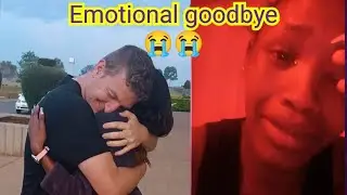 HE LEFT ME 😭|| time to say goodbye to my LDR Fiance || sad  #longdistancerelationship