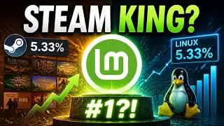 Is Linux Mint ACTUALLY #1 on Steam?! 🤯 Linux Hits 5.33%
