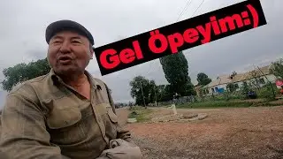 INTERESTING and BEAUTIFUL Hitchhiking Tour in Kyrgyzstan. I drank kumiss, the villagers took it home