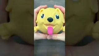 Stress balls with FACES asmr! 😃 #fidgetfun  #stressball