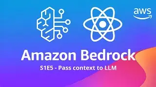 How to pass context to LLM in Amazon Bedrock EASY!
