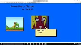 Tryclair vore flash game.