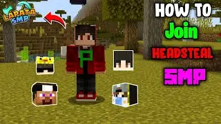 NEW CRACKED PUBLIC HEADSTEAL SMP SERVER FOR MINECRAFT POCKET AND JAVA || FREE TO JOIN 24/7 HINDI