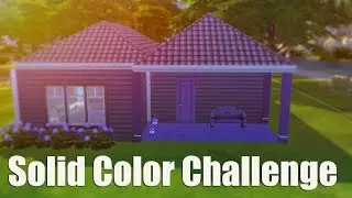 The Sims 4|Solid Color Challenge|50 Shades of Blue?