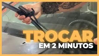 Como trocar a palheta do limpador do carro | MUITO FÁCIL