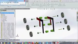 Solidworks : Animation video of  exploded view of assembly in solidworks
