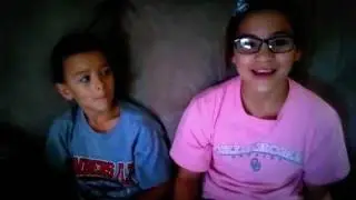 My kids singing sweet child of mine from stepbrothers