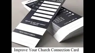 Improve Your Connection Cards - Reach More People at Church!