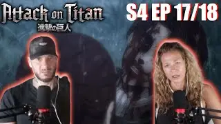 JUDGEMENT! | ATTACK ON TITAN SEASON 4 Ep 17/18 | REACTION & DISCUSSION