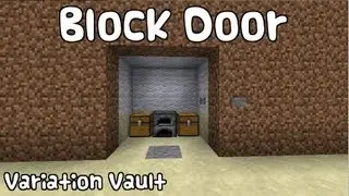 Minecraft Bukkit Plugin - Block Door - Secret doors with any block!