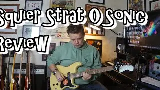 Fender Squier Strat o Sonic Review . How can it be this good?
