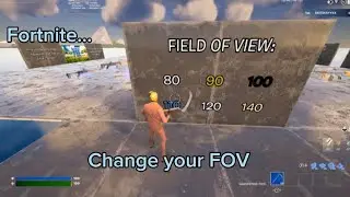 How to change your FOV in fortnite…