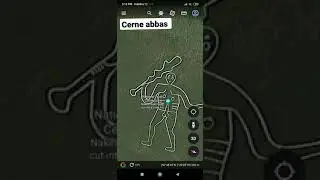 Google earth cerne abbas secret giant location | 