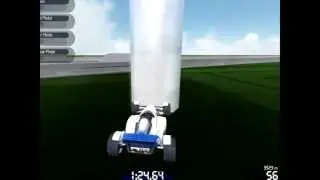 Trackmania Nations Forever driving through air glitch