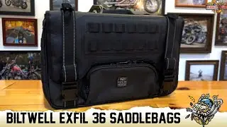 Biltwell Exfil 36 Saddlebags Overview - DeadbeatCustoms.com