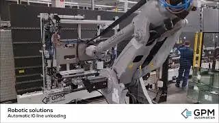 GPM automation - Robotic solutions for glass processing