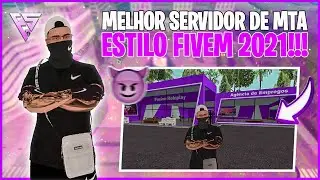 O MELHOR SERVIDOR DE MTA RP ESTILO FIVEM! FUSION ROLEPLAY - GTA MTA RP