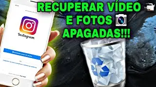 COMO RECUPERAR FOTOS E VIDEO APAGADOS DO INSTAGRAM!